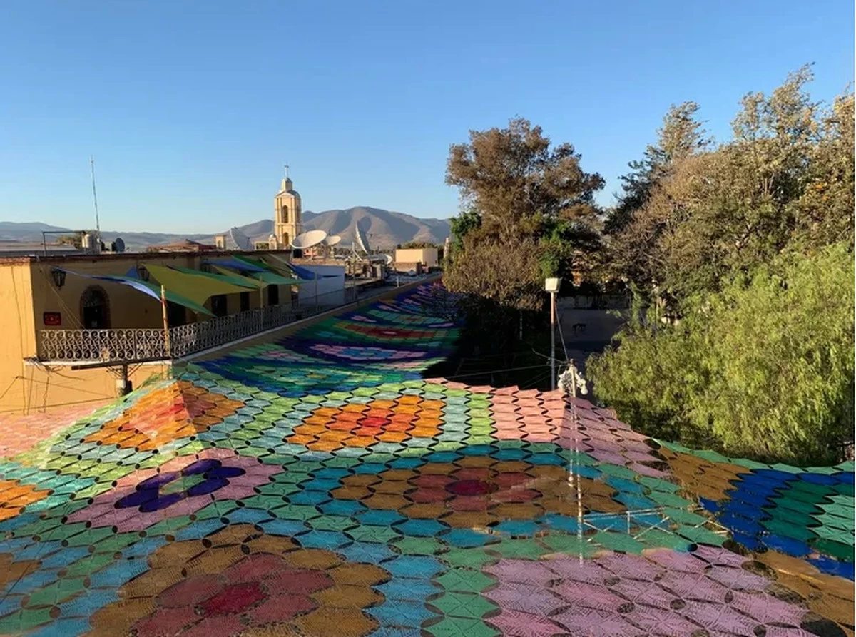 SKY OF COLORS IN MEXICO