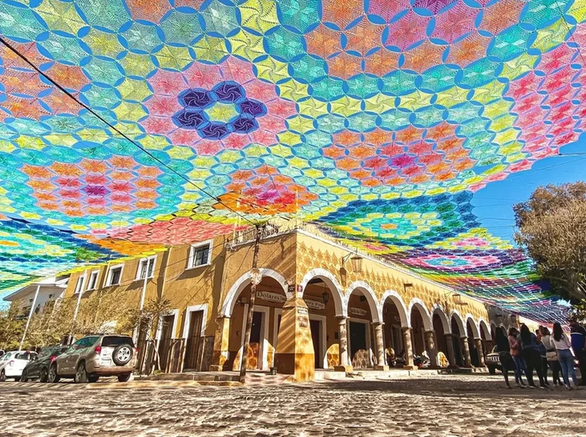 SKY OF COLORS IN MEXICO