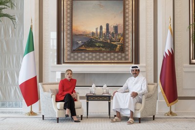 Italian Prime Minister Giorgia Meloni Pledges Support for Qatar Gas Infrastructure During Visit