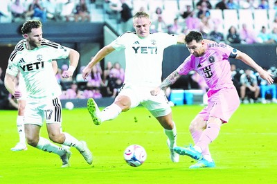 Messi on target as Miami opens new stadium with draw against Austin