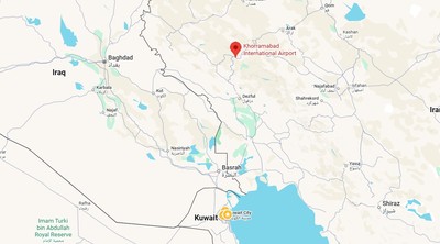 Iran Says Khorramabad Airport Hit in Air Attack