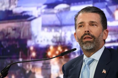 Donald Trump Jr criticizes European Union during a trip to Bosnia