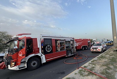 5 killed, 1 injured in collision and vehicle fire on Kuwait’s 6th Ring Road