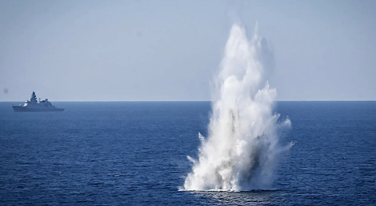 Iran publishes chart suggesting it may have placed sea mines during war