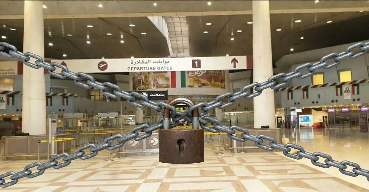Kuwait Denies Rumors of Flight Resumption, Confirms Airport Remains Closed