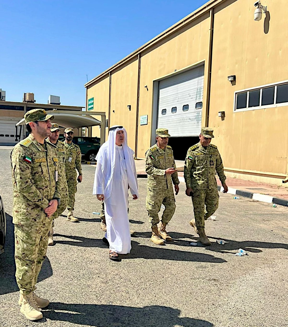 Kuwait National Guard Chief Inspects Site Targeted by Drone Attack, Orders Swift Restoration