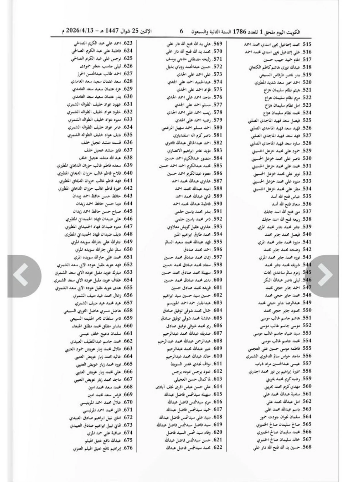 Kuwait Revokes Citizenship of 2,182, Including Dependents