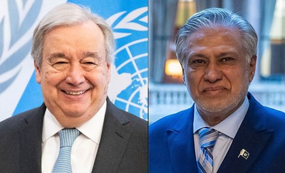 UN Chief Praises Pakistan’s Role in US-Iran Talks, Backs Ongoing Peace Efforts