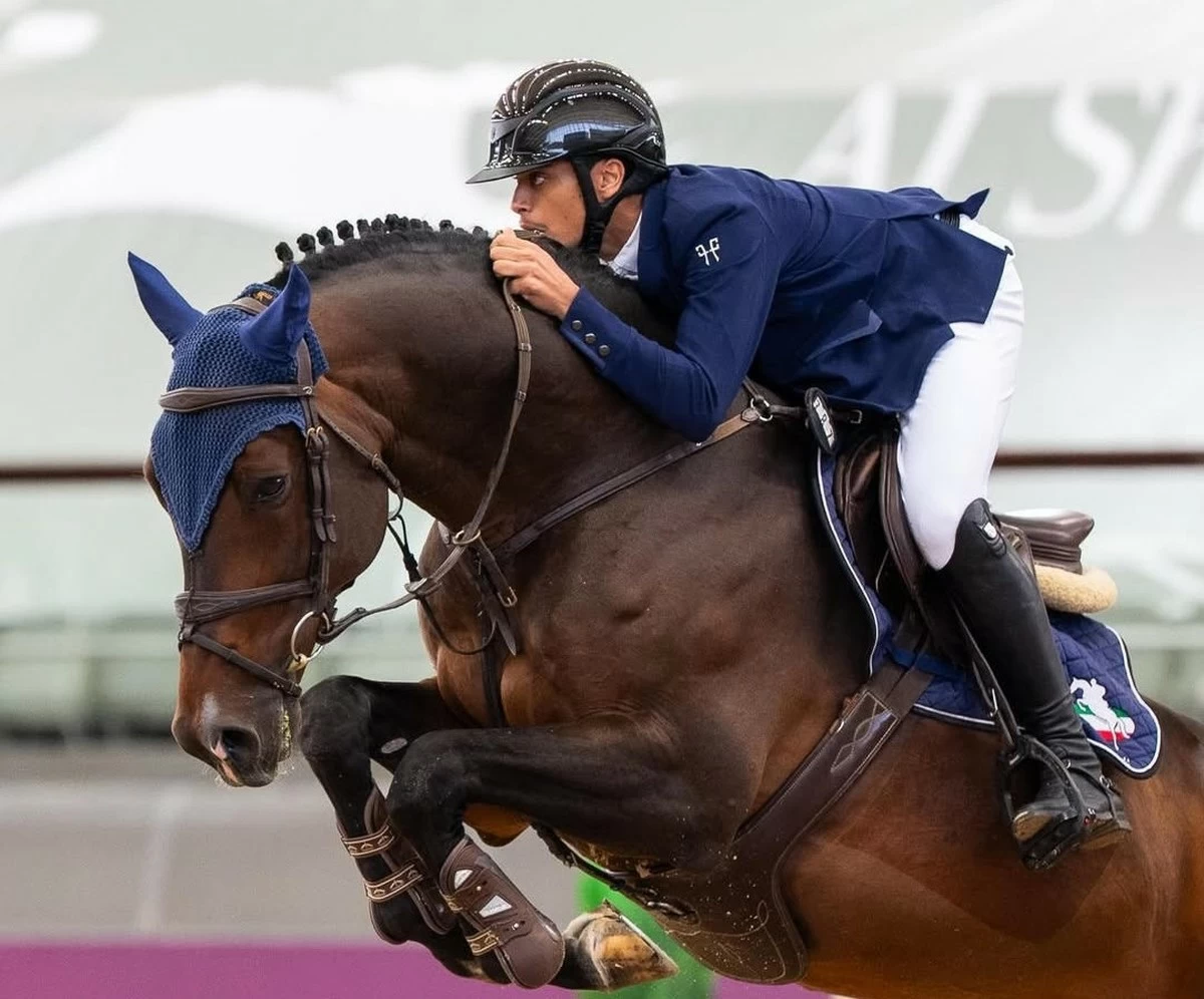 Kuwait competes in the FEI International Championship