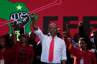 South African politician Malema jailed for 5 years for firing rifle shots at rally
