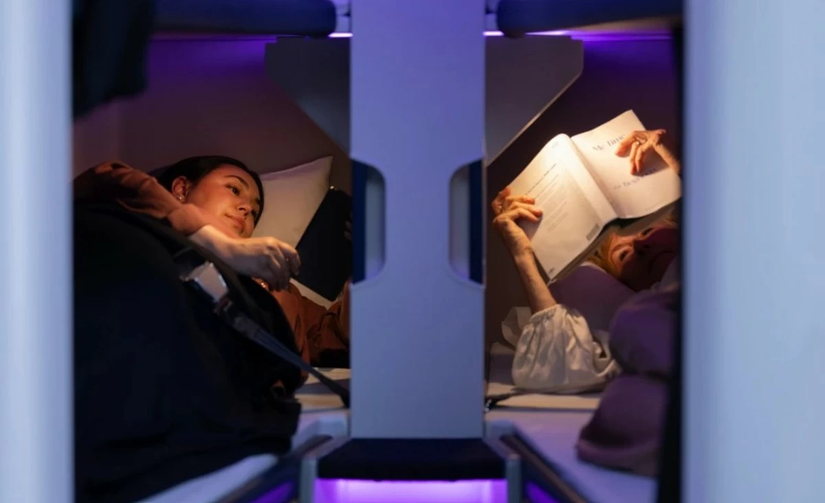 Fly, Sleep&hellip; No Snacks? Airline&rsquo;s Bunk Beds Come with Unusual Rules