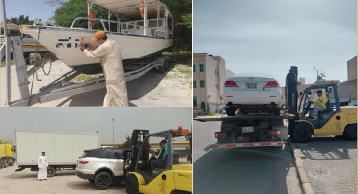 Kuwait Intensifies Inspection Campaigns, Removes 58 Abandoned Vehicles