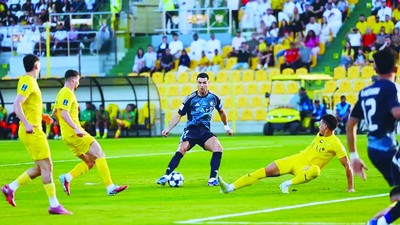 Ronaldo reaches 25-competition scoring landmark in illustrious career