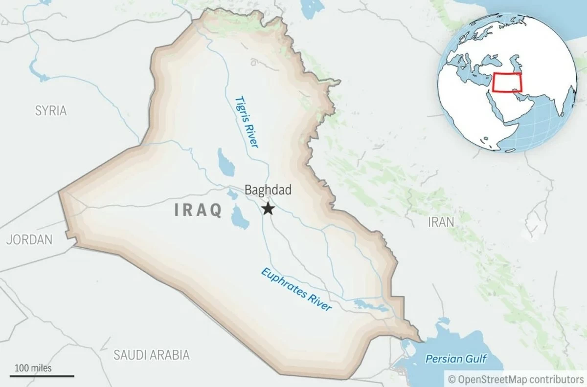 Long-shuttered Iraq-Syria border crossing reopens for the first time in more than decade