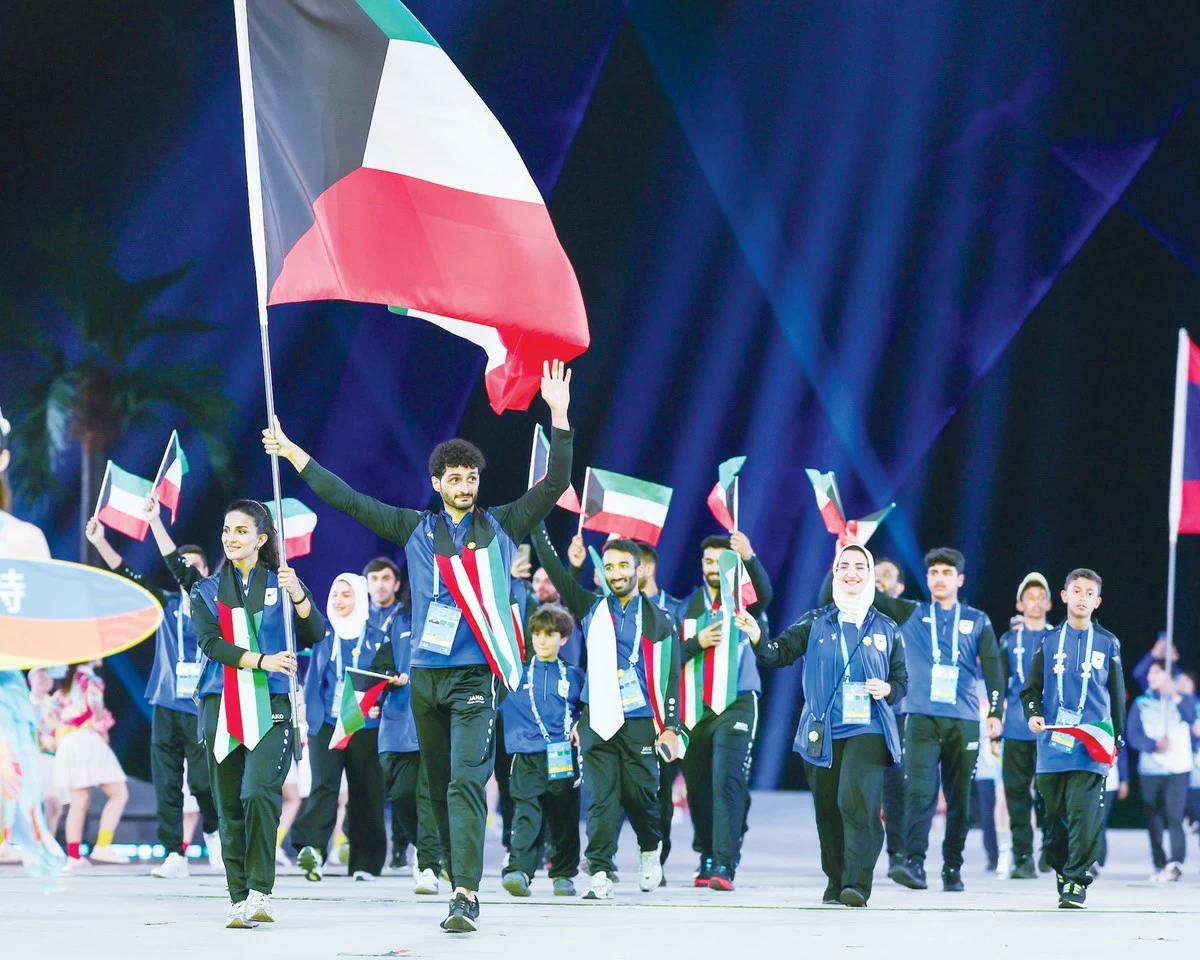 Flag bearers shine as aquathlon opens Kuwait campaign at Asian Beach Games  <span style='text-align: left;'><span style='font-size: 15px; font-weight: 400; white-space-collapse: collapse;'>  </span></span>