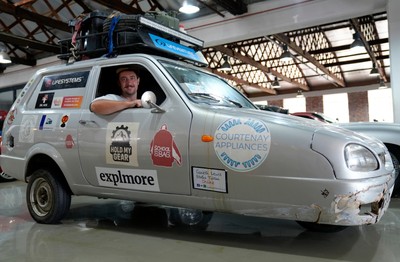 How 2 men claimed absurd record by driving an old 3-wheel car the length of Africa