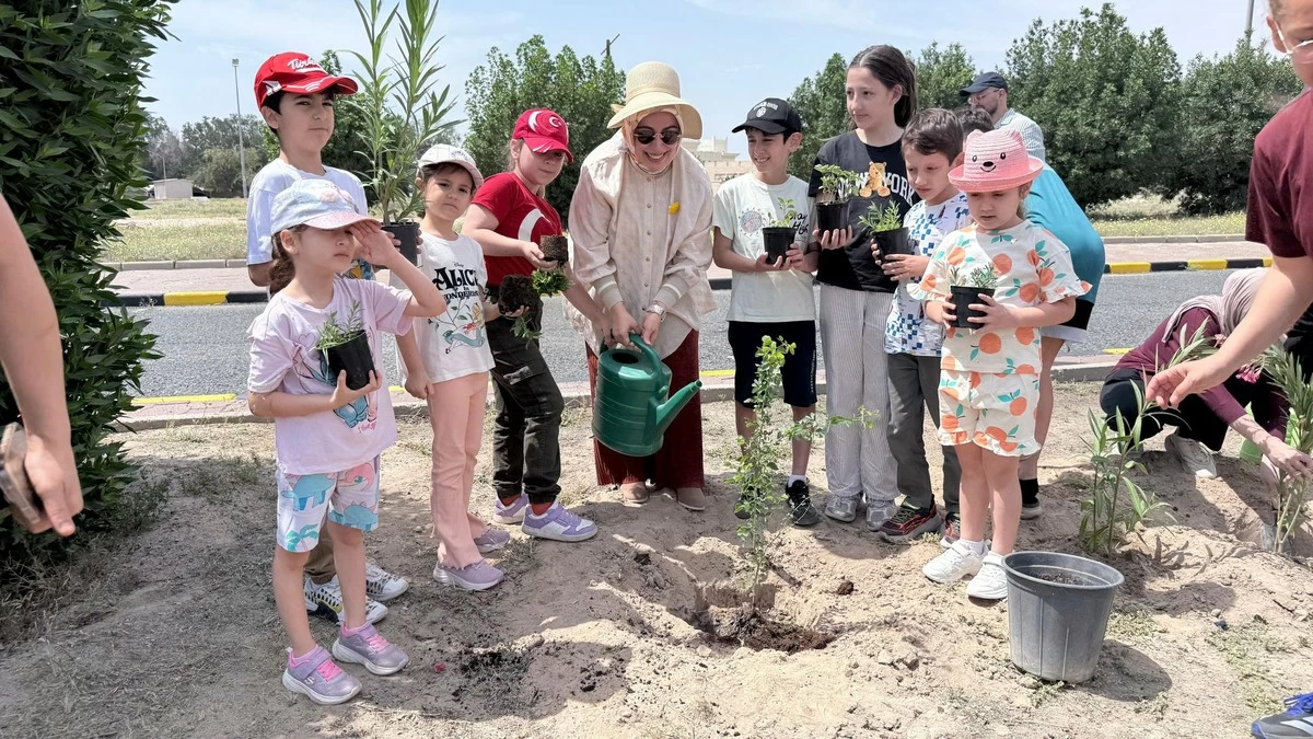 Foreign Missions Join Kuwait in Push for Green Spaces and Desertification Fight