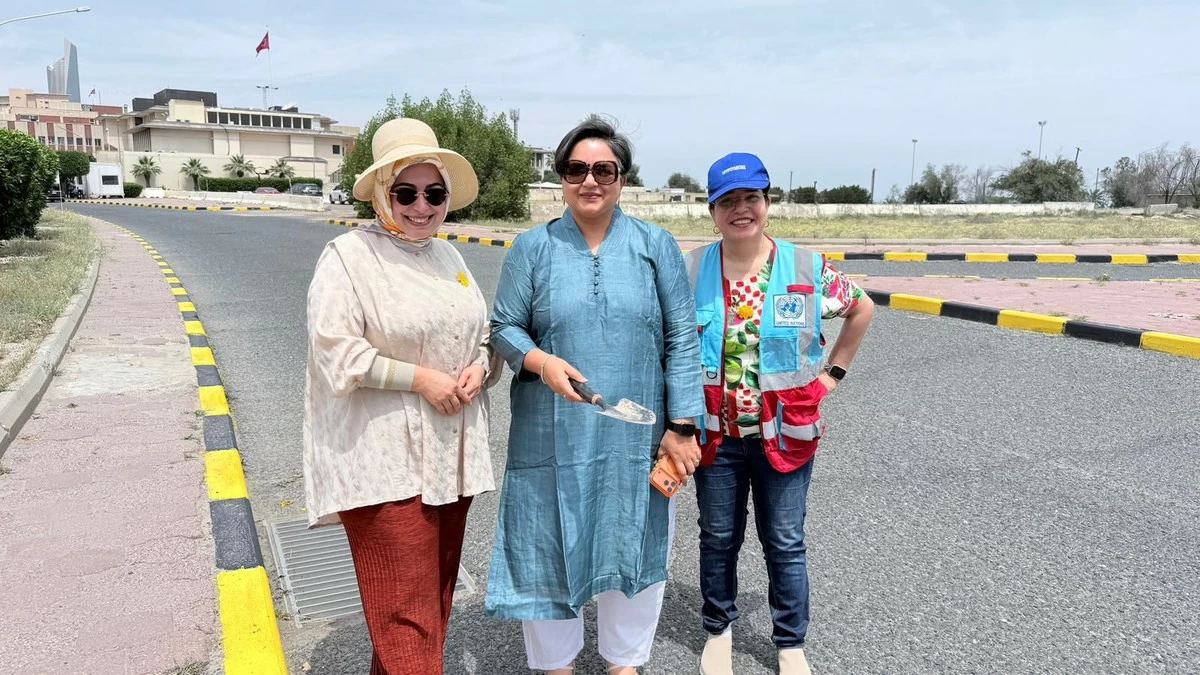 Foreign Missions Join Kuwait in Push for Green Spaces and Desertification Fight