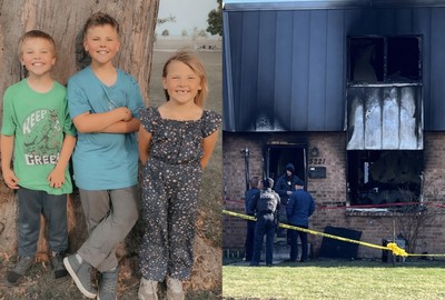 Father Leaves 3 Children to Die in Burning Home While He Escapes