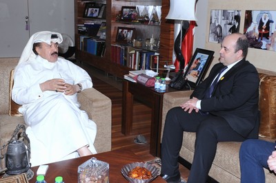 Call for peace as Al-Jarallah meets Ukraine ambassador