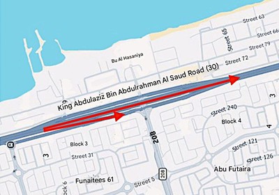 Fahaheel Road Near Funaitees, Abu Futaira to Face Lane Closures for 15 ...