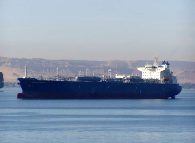 LPG Tanker Crosses Strait of Hormuz En Route to India