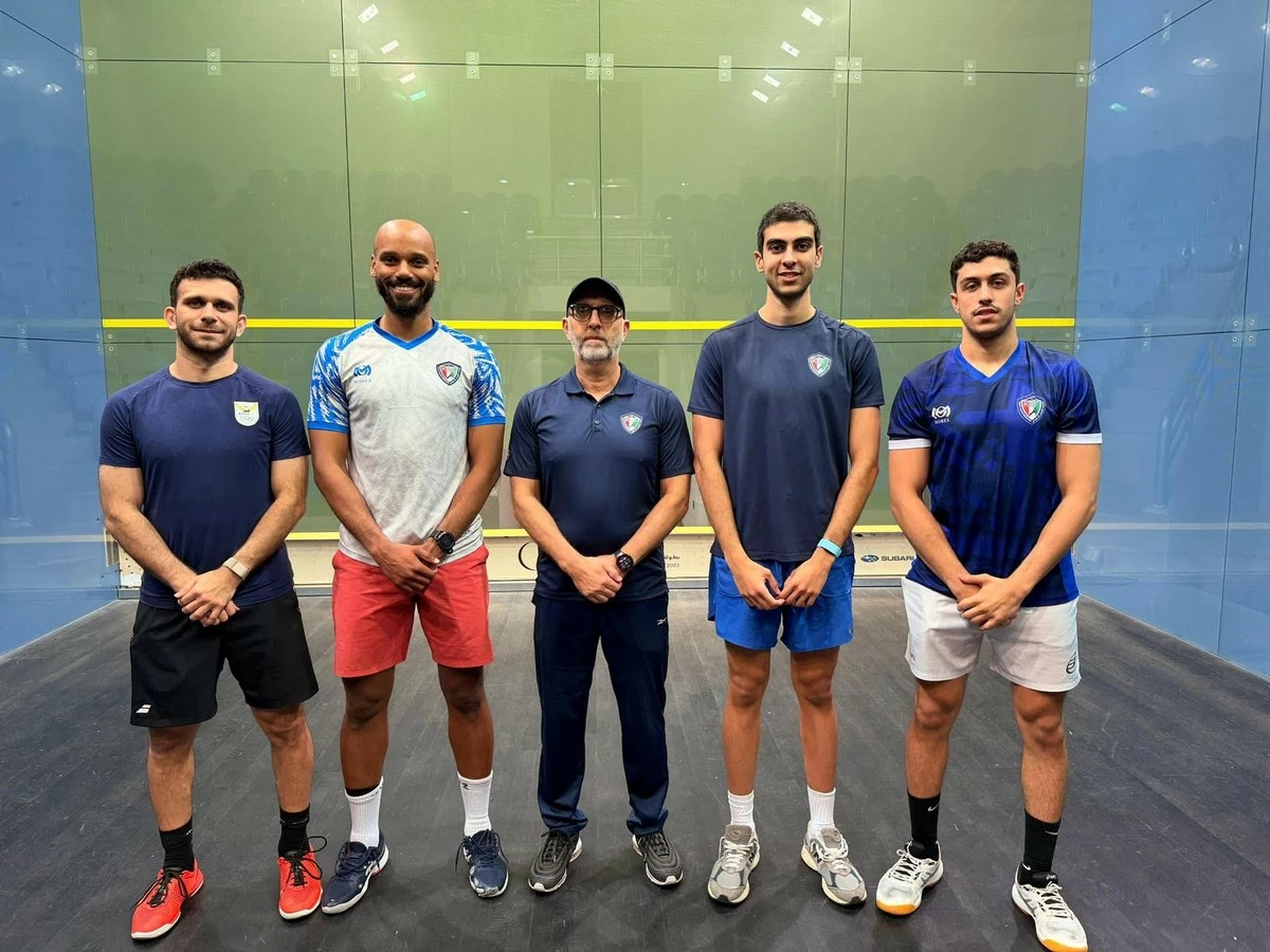 Kuwait squash team steps up preparations for Gulf Games