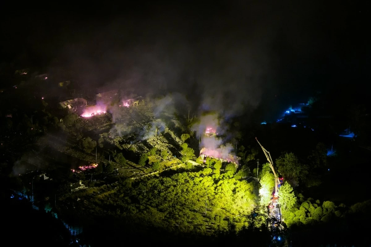 Explosion at fireworks plant in China kills at least 26 people and injures dozens
