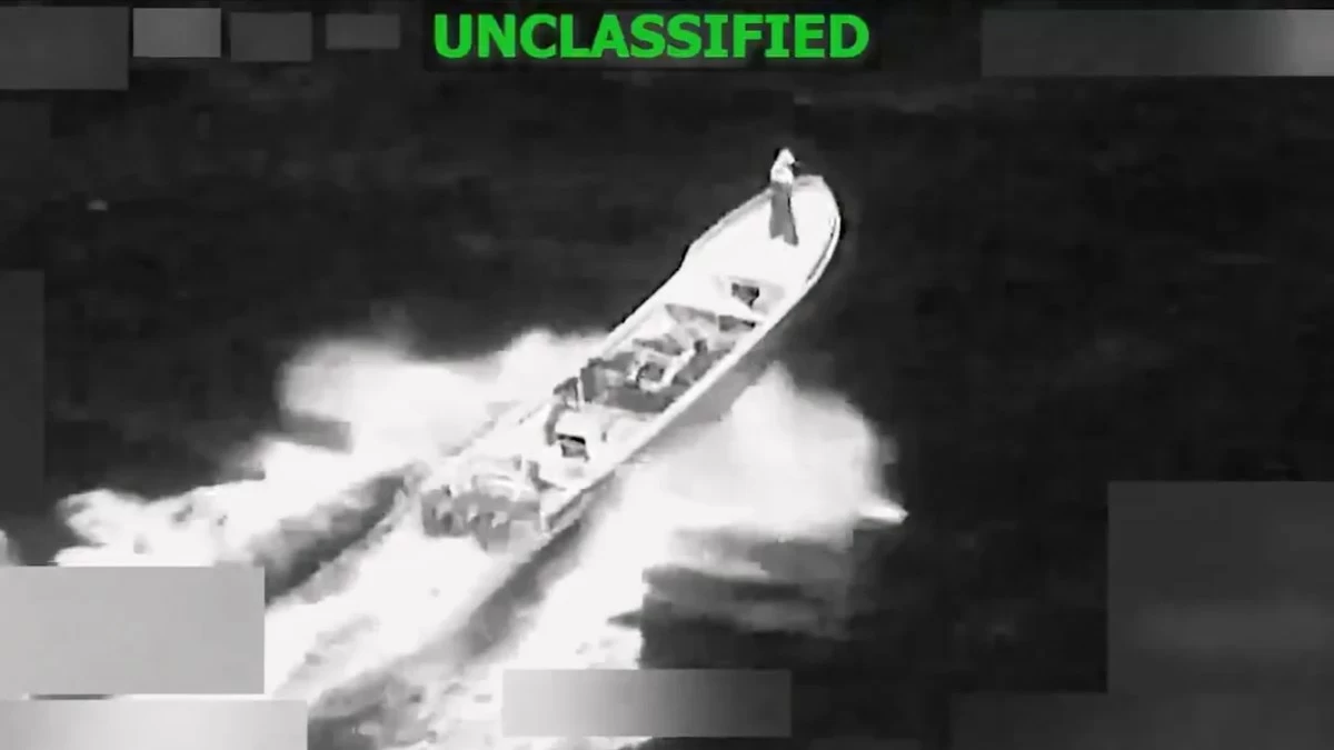 US military strike on alleged drug boat kills 2 in Caribbean