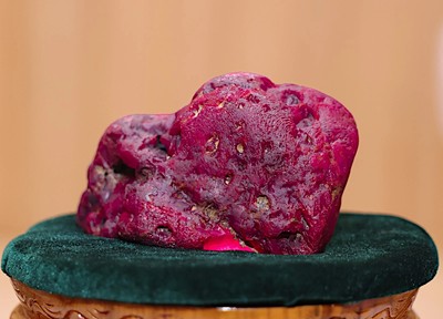 A massive 11,000-carat ruby unearthed in Myanmar