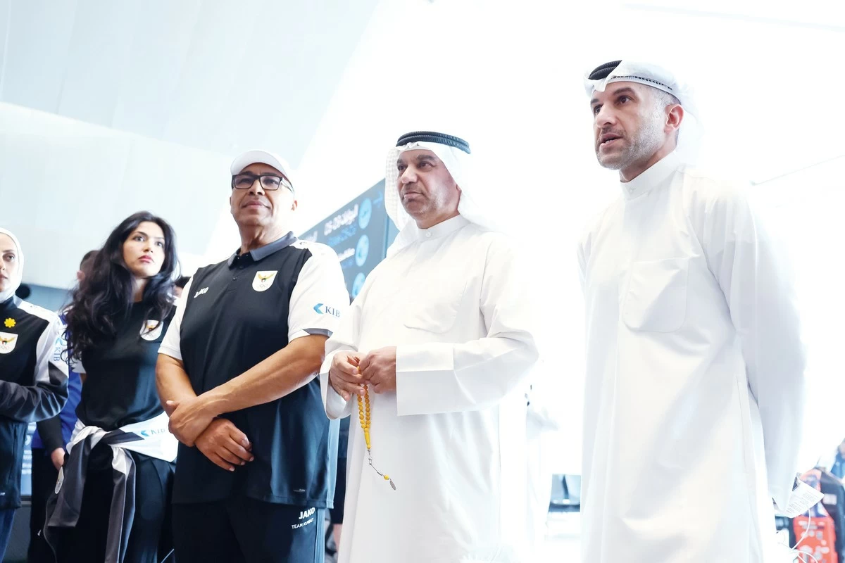 Kuwait delegation departs for GCC Games in Doha
