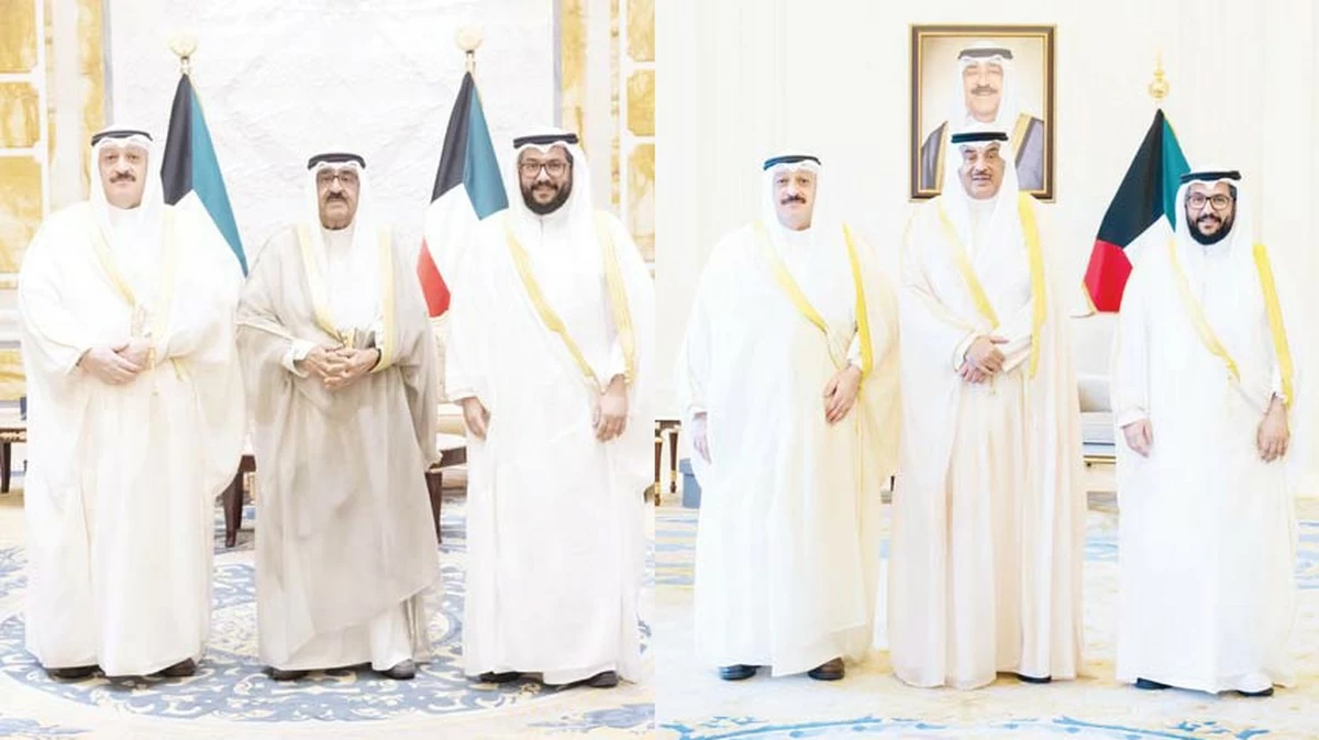 Amir, Crown Prince meet Health Minister, new Undersecretary