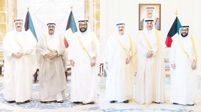 Amir, Crown Prince meet Health Minister, new Undersecretary
