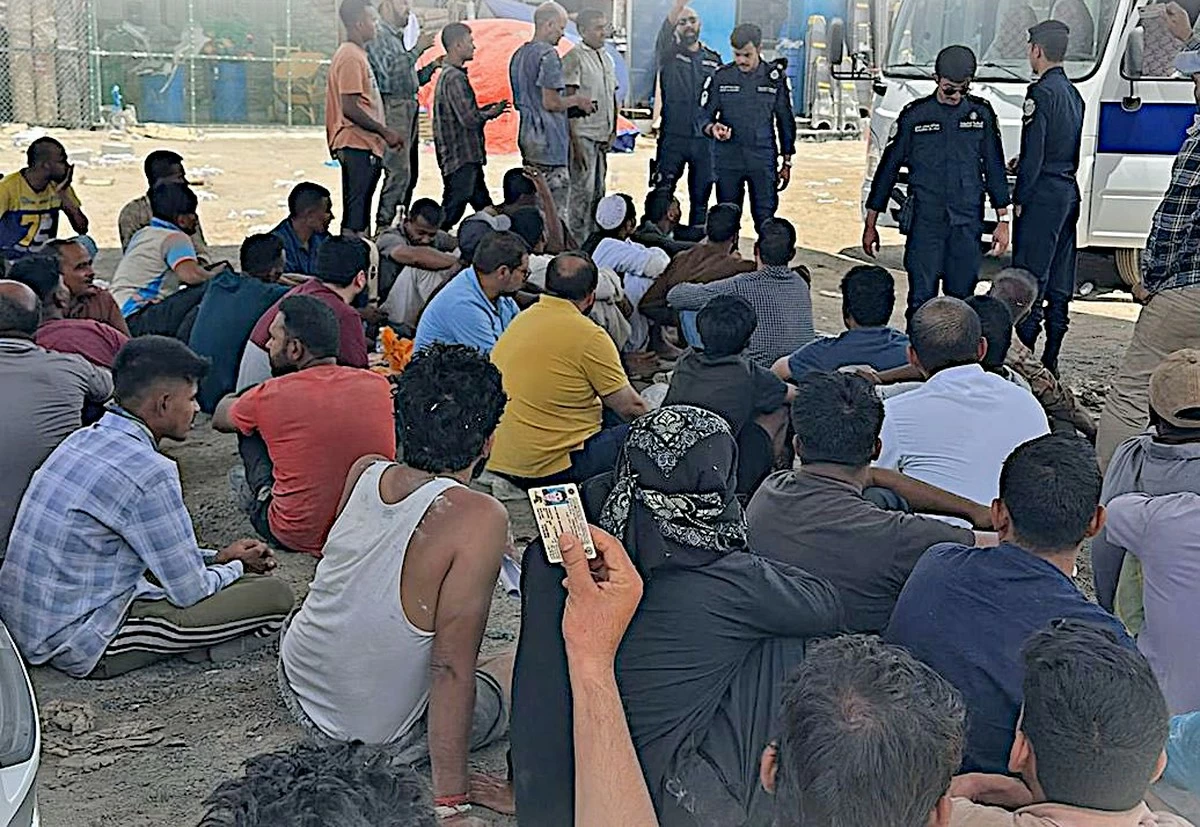 Kuwait Crackdown on Violations in Amghara Scrapyard, Workers Apprehended