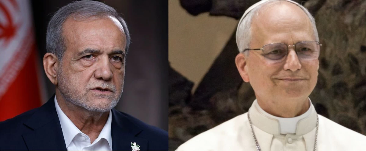 Iran&rsquo;s President Thanks Pope Leo Over Iran War Stance as Pope Reiterates Opposition to Nuclear Arms