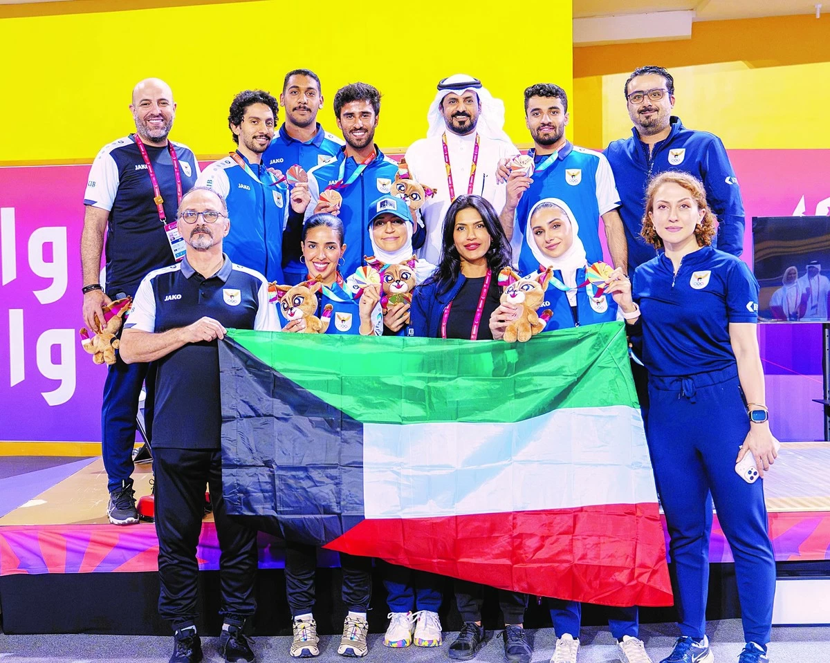 Golden day for Kuwait at Gulf Games in Doha