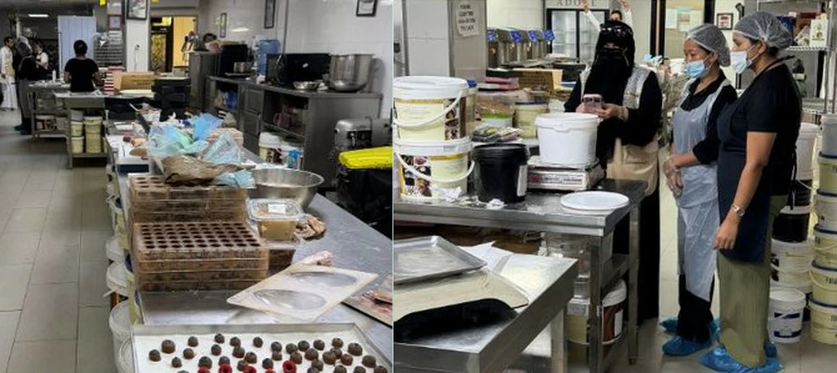 Kuwait cracks down on illegal confectionery production in a residential house in Ardiya
