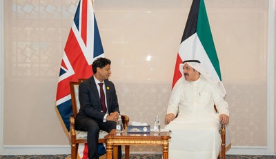 Kuwait Finance Minister and UK Ambassador explore expanded investment and economic partnership
