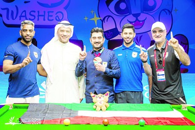 Kuwait continues medal surge at the 4th Gulf Games