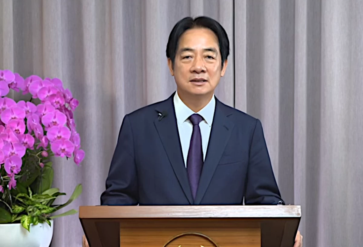 Taiwan President Lai reaffirms sovereignty, self-determination and democratic values