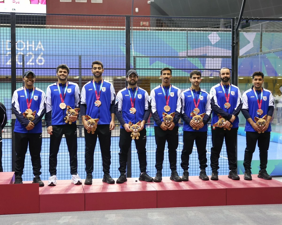 Kuwait women&rsquo;s padel team strikes gold at Gulf Games