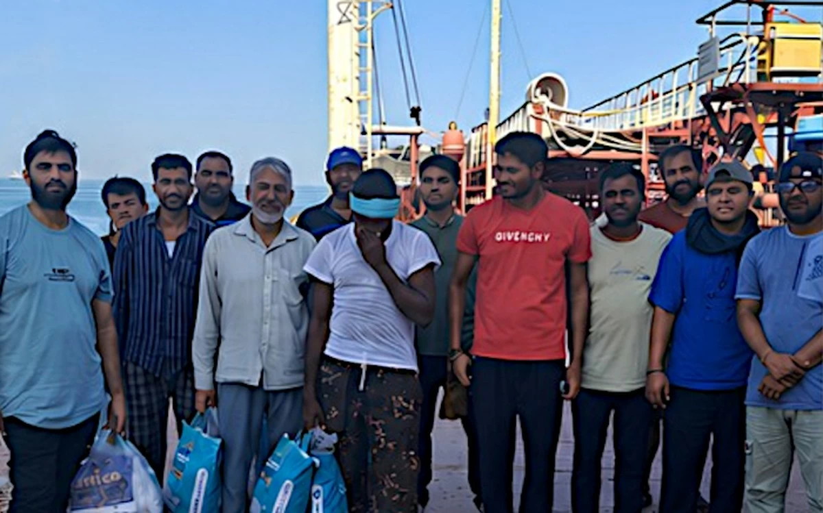 Iran Releases 10 Indian Sailors Detained Since 2025 After Tanker Seizure