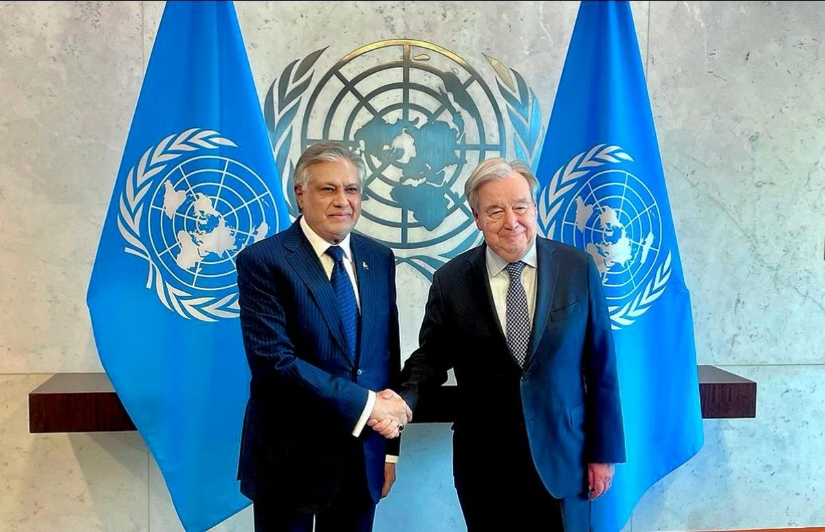 Pakistan, UN Chief Discuss Regional Peace, Security and Key Global Issues