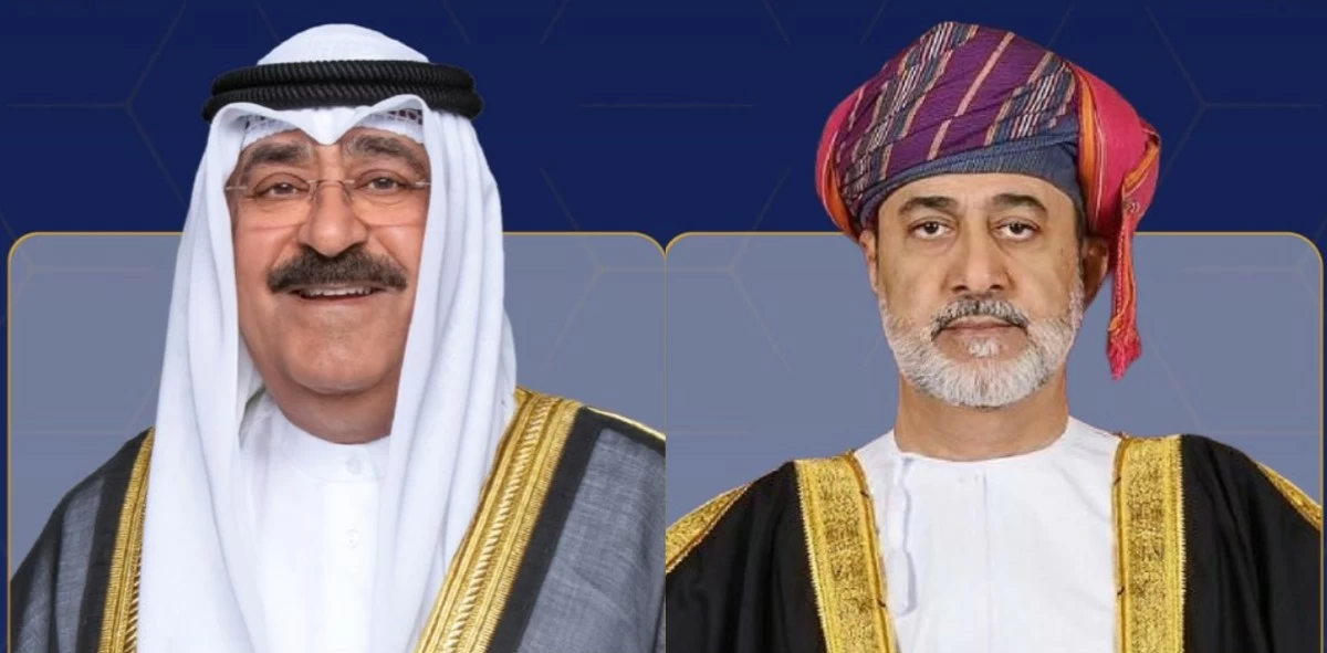 Kuwait Amir, Oman Sultan Exchange Eid al-Adha Greetings
