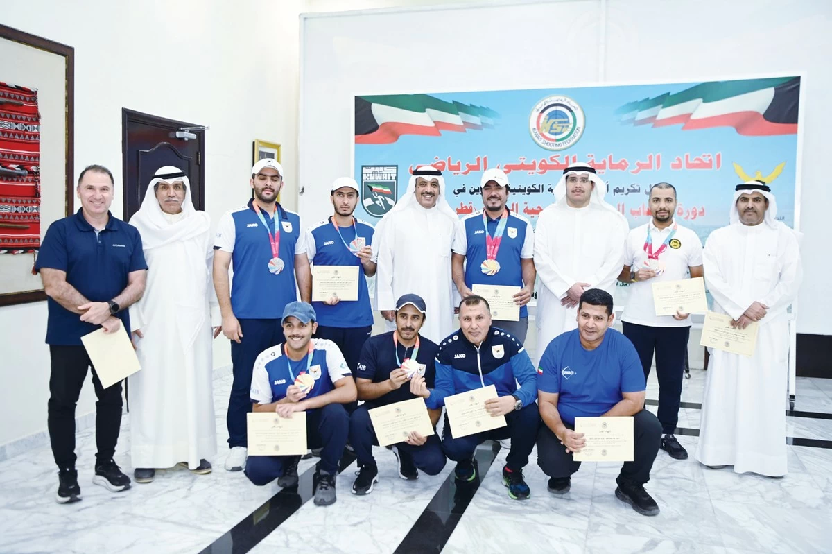 Al-Otaibi commends Kuwait shooting stars for strong Gulf Games performance