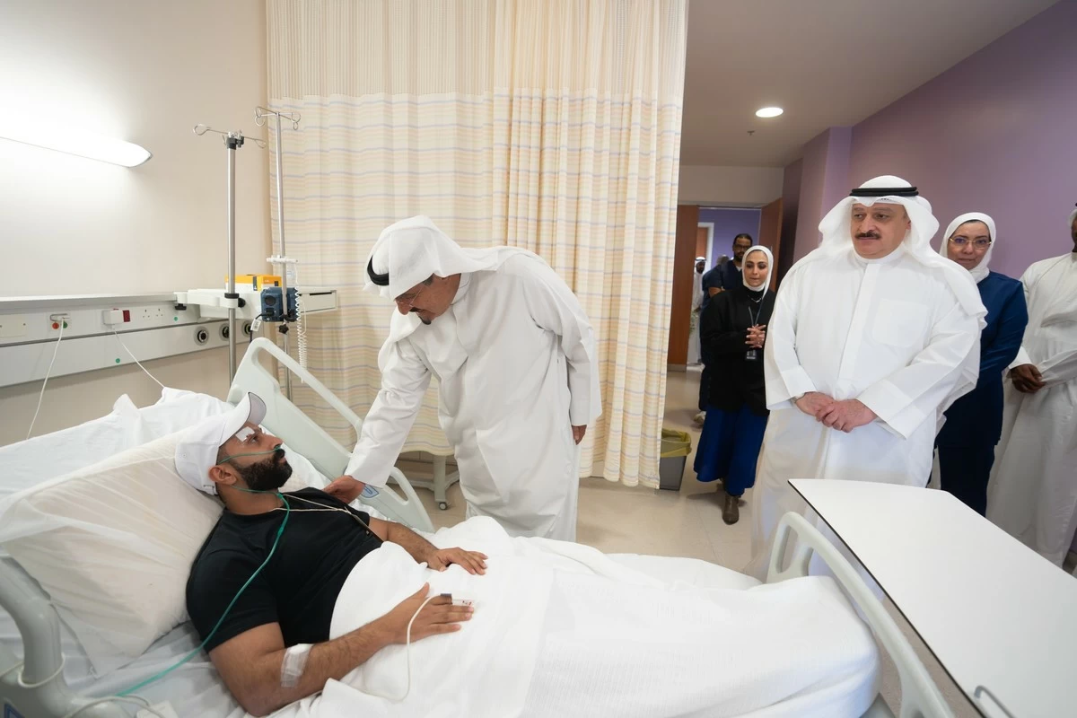 Kuwait's Prime Minister Comforts Injured After Airport Horror, Vows Full Recovery Support