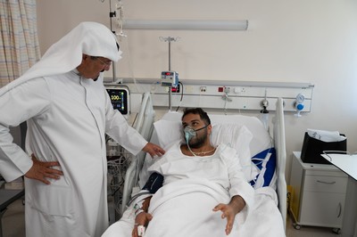 Kuwait's Prime Minister Comforts Injured After Airport Horror, Vows Full Recovery Support