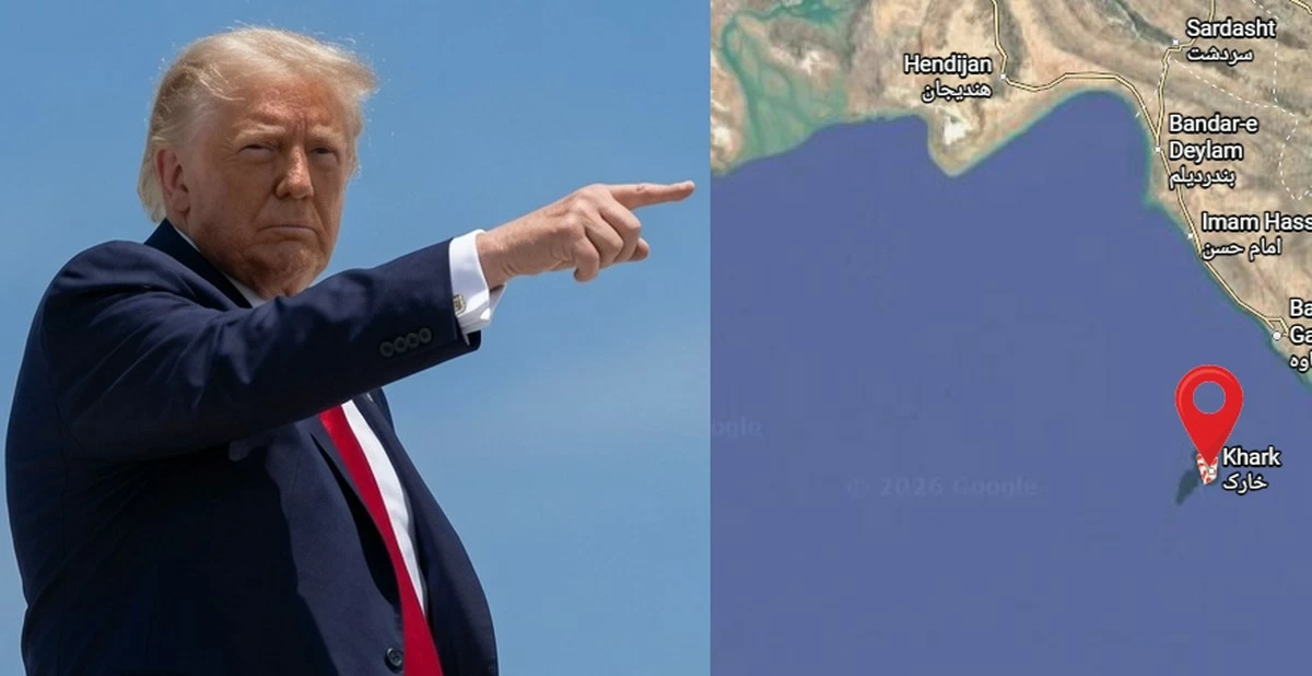 Trump Says Taking Kharg Island Remains His Preferred Option