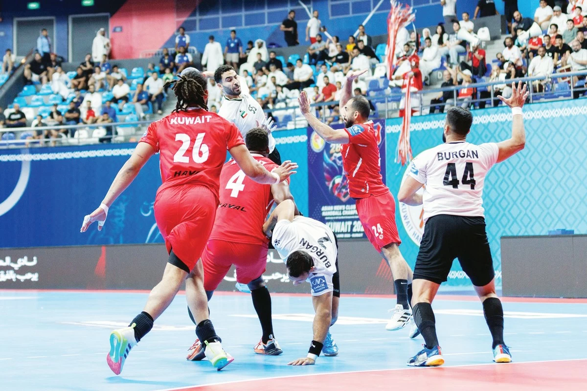 Kuwait Club is on the brink of qualification at the Asian Club Handball Championship