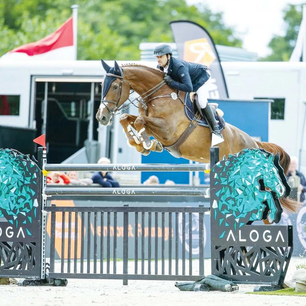 Al-Kharafi secures spot at Equestrian World Championship in Aachen